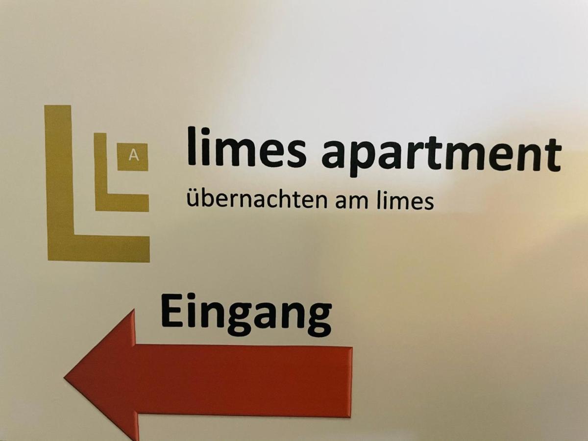 Limes Apartment -Uebernachten Am Limes- Rainau Kültér fotó